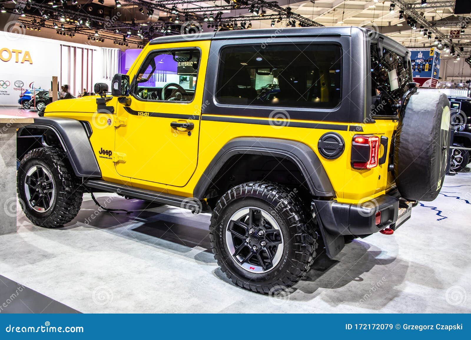 Jeep Wrangler 1941 Edition at Brussels Motor Show, Fourth Generation, JL,  Four-wheel Drive Off-road Jeep Vehicle Editorial Stock Image - Image of  event, motor: 172172079