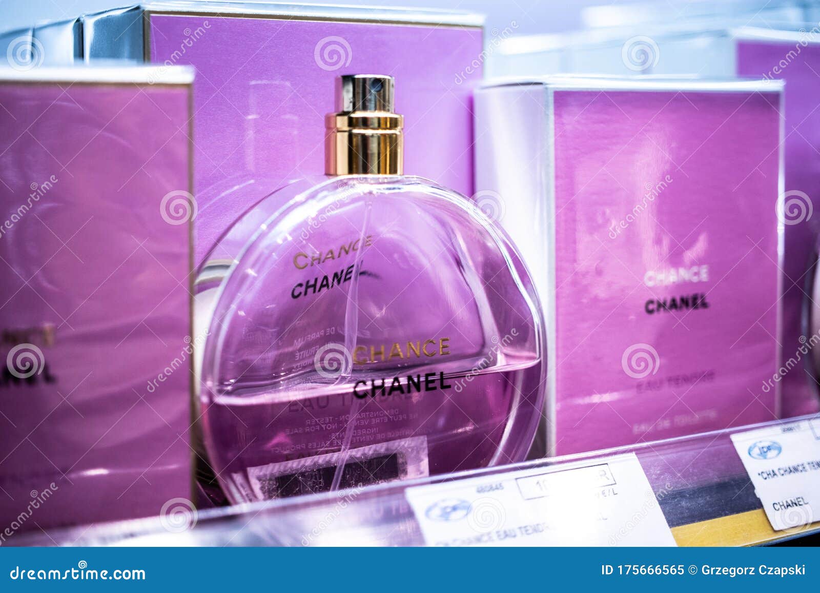 Chanel Chance Perfume on Shop Display for Sale, Fragrance Launched