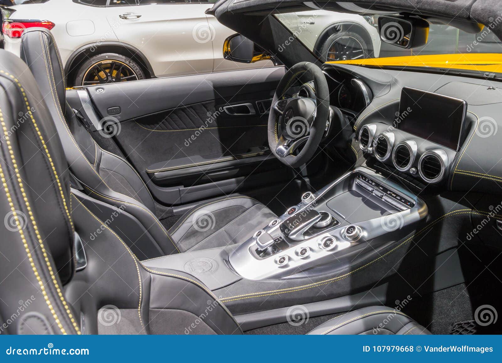 Mercedes Amg Sls Gt Sports Car Editorial Stock Photo Image