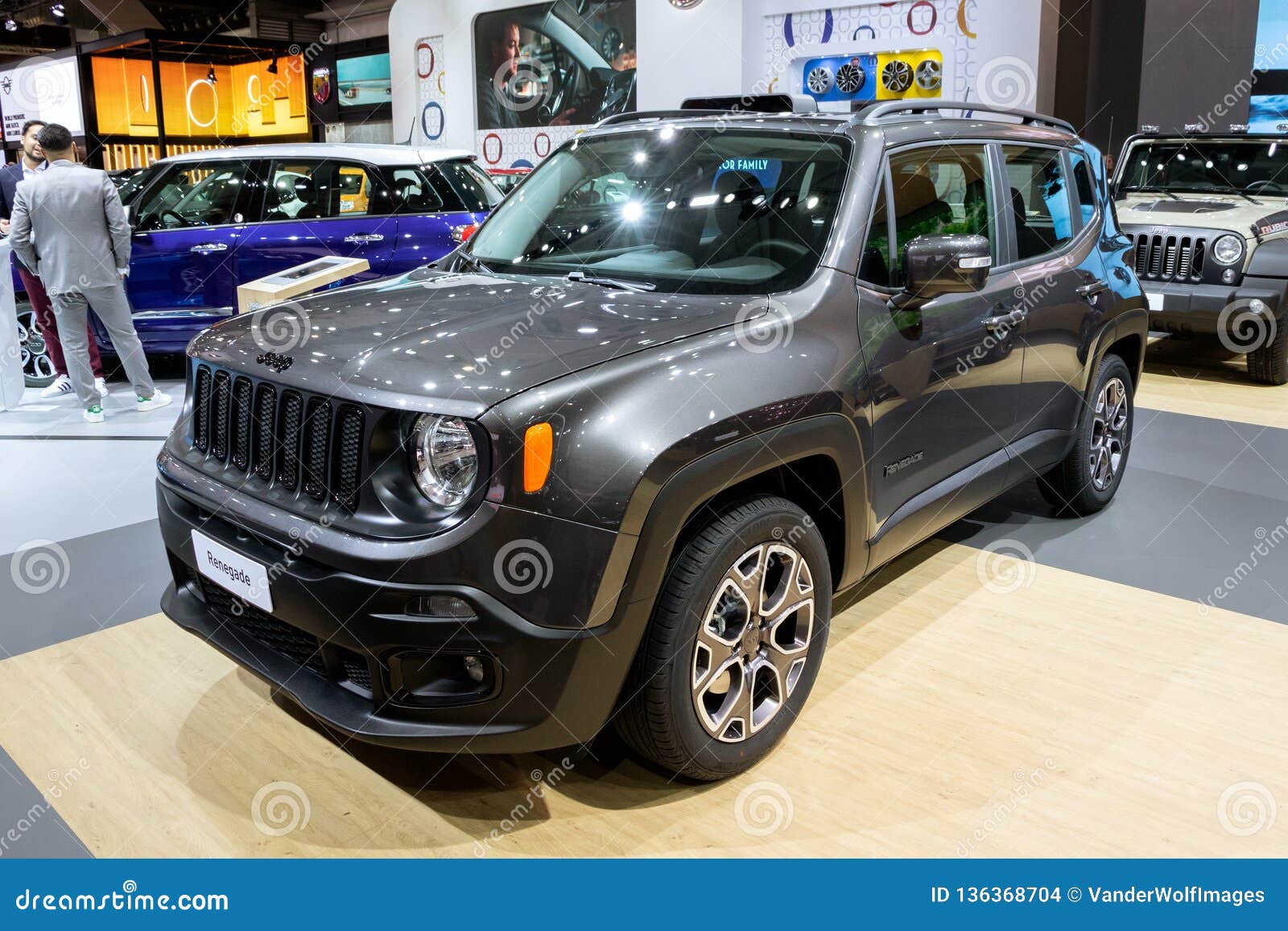 Jeep Renegade Compact Crossover Car Showcased at the Brussels Expo  Editorial Stock Image - Image of autoshow, autosalon: 136368704
