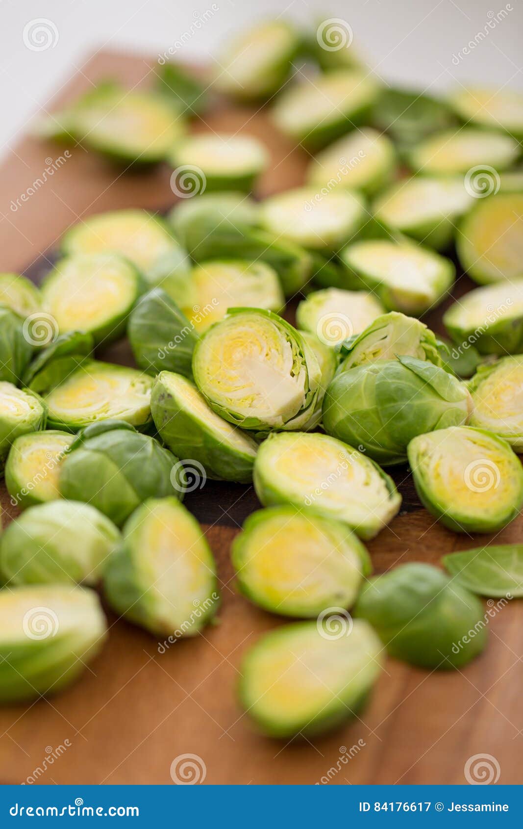 Brussels sprouts halves stock image. Image of sprout 84176617