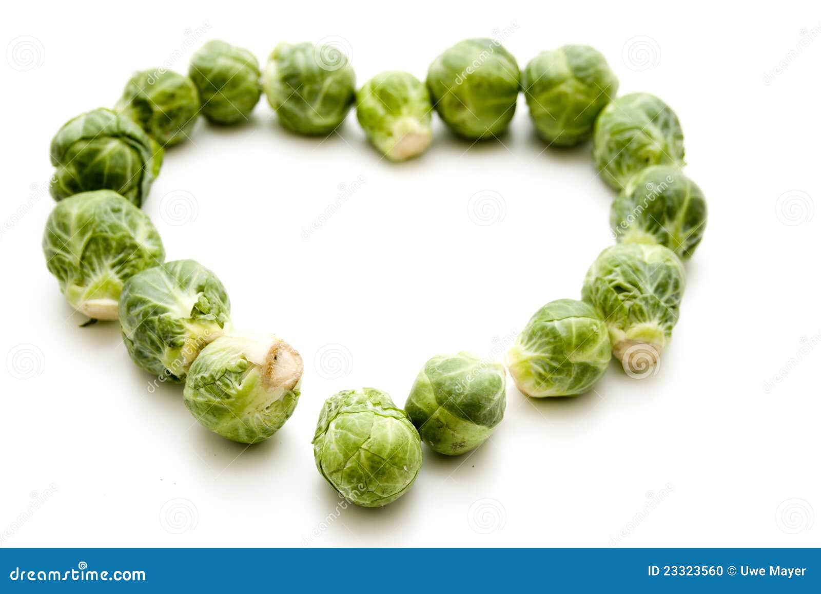 Brussels Sprouts in Heart Form Stock Photo Image of healthy