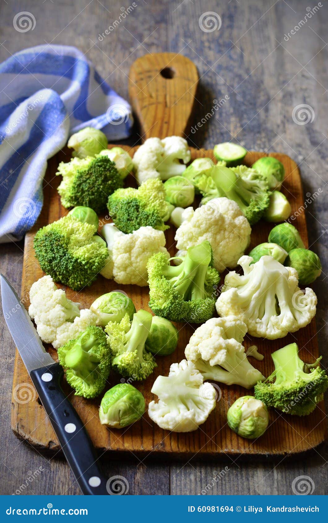 broccoli och blomkålsgratäng