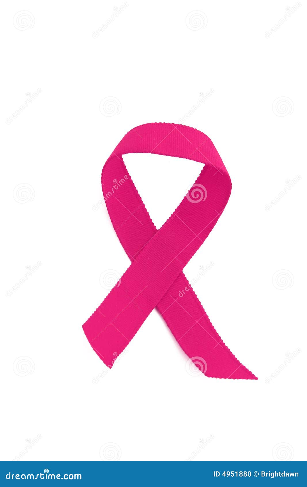 Bröstcancerband. Rosa band för bröstcancer