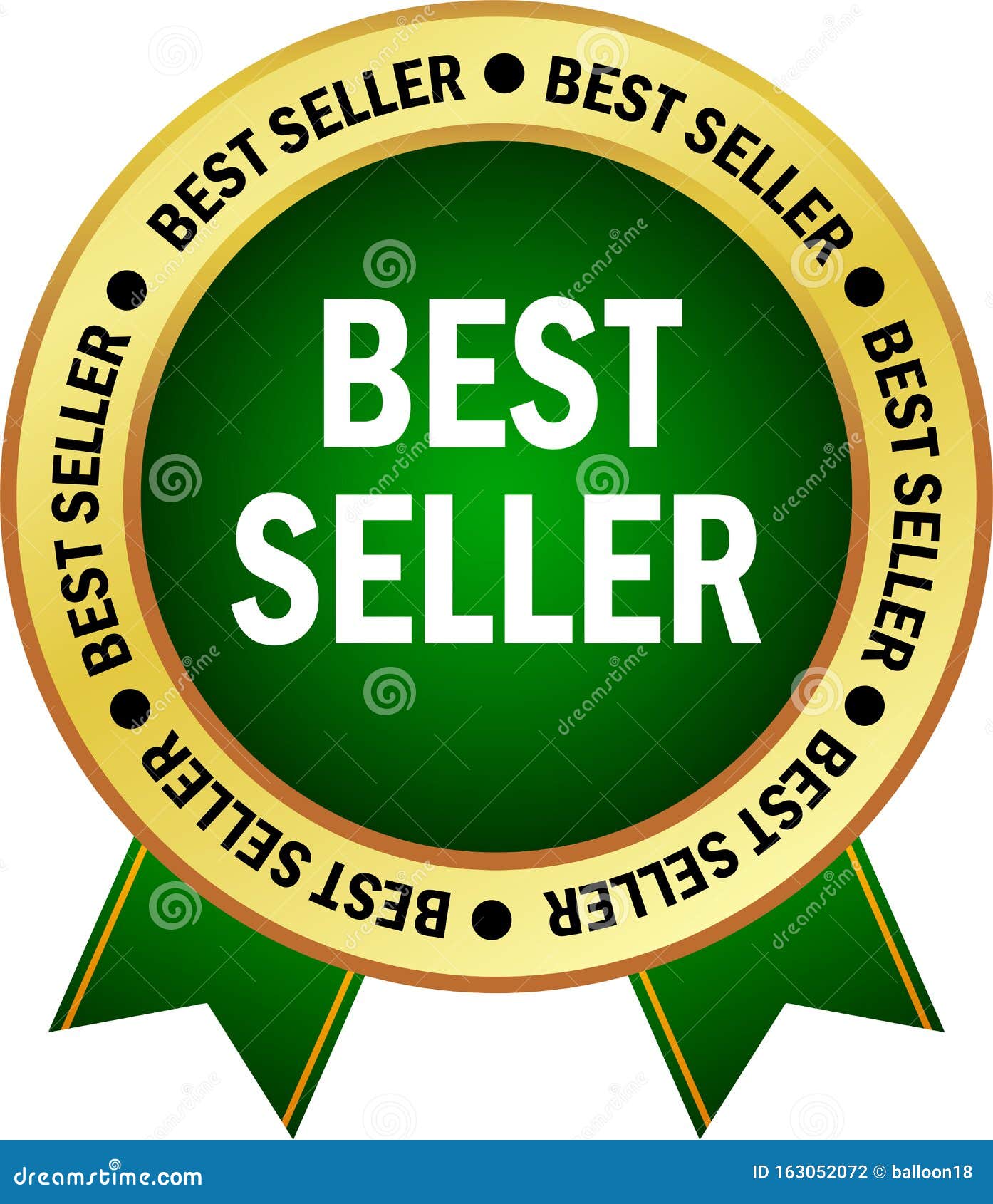 Best seller seal stock vector. Illustration of guaranteed 163052072