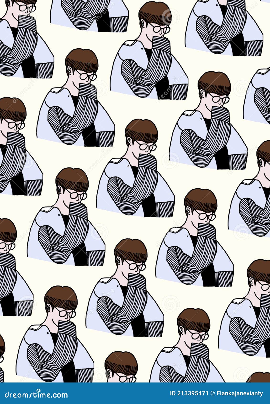 Bts Dibujos Animados Pantalla De Bloqueo Kim Seokjin Stock de ilustración -  Ilustración de wallpaper, pantalla: 213395471
