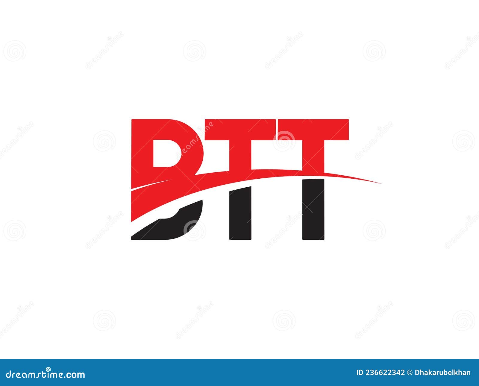 btt letter initial logo   