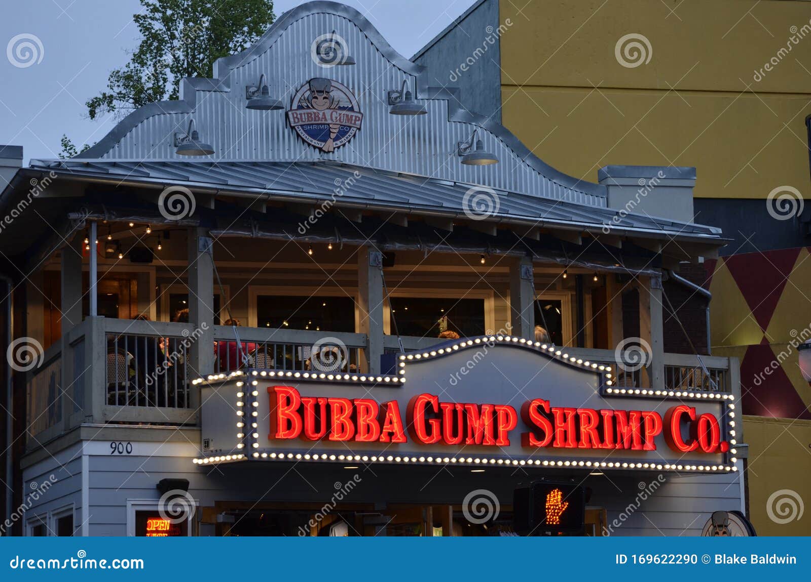 Bubba Gump Shrimp Company in Gatlinburg TN Editorial Image Image of