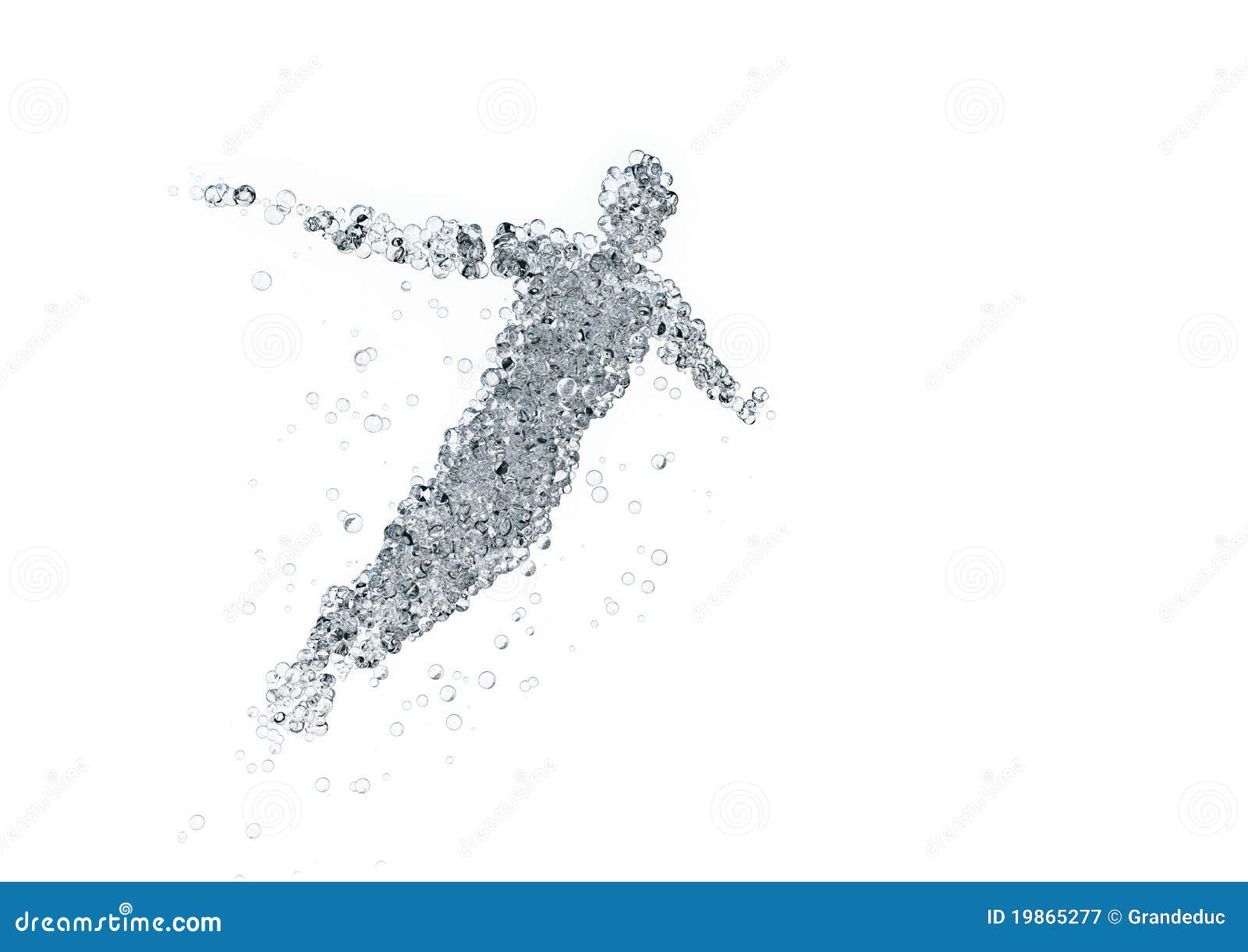 Bubble guy stock illustration. Illustration of diver 19865277