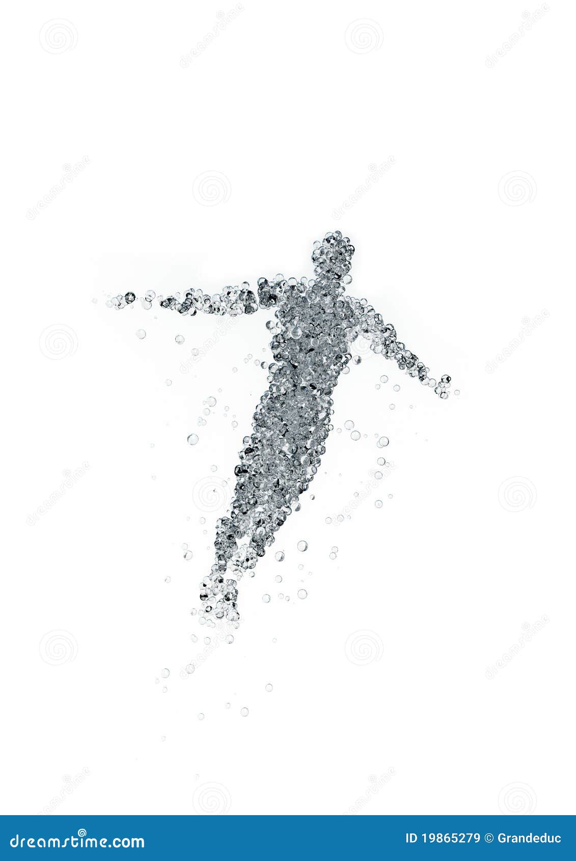 Bubble guy stock illustration. Illustration of male, shiny 19865279