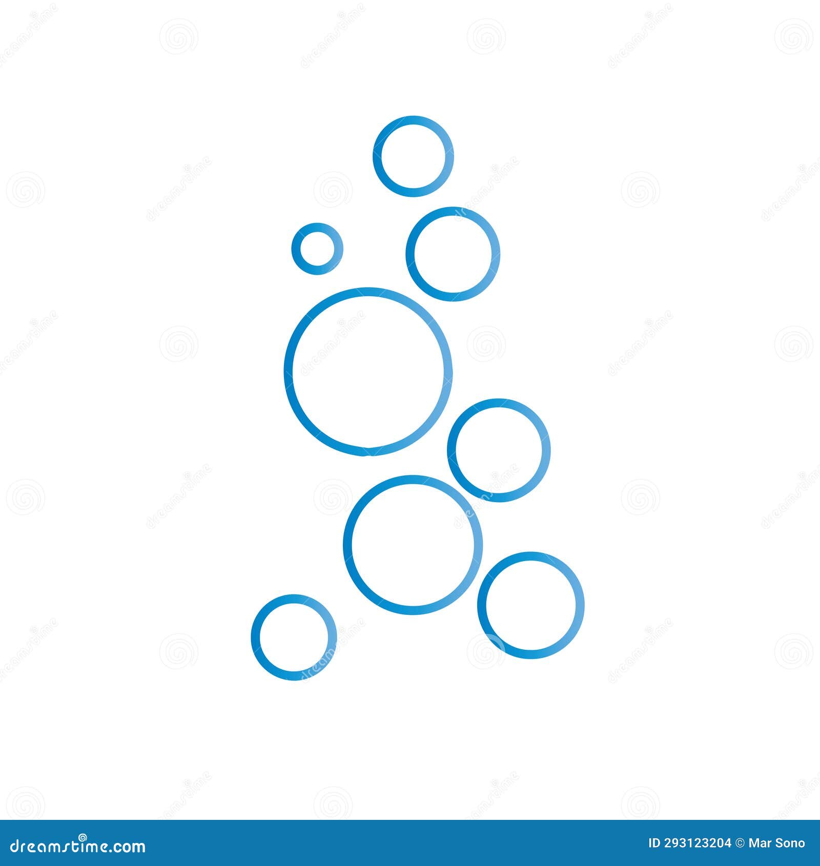 Bubble Water Vector Illustration Stock Illustration Illustration of