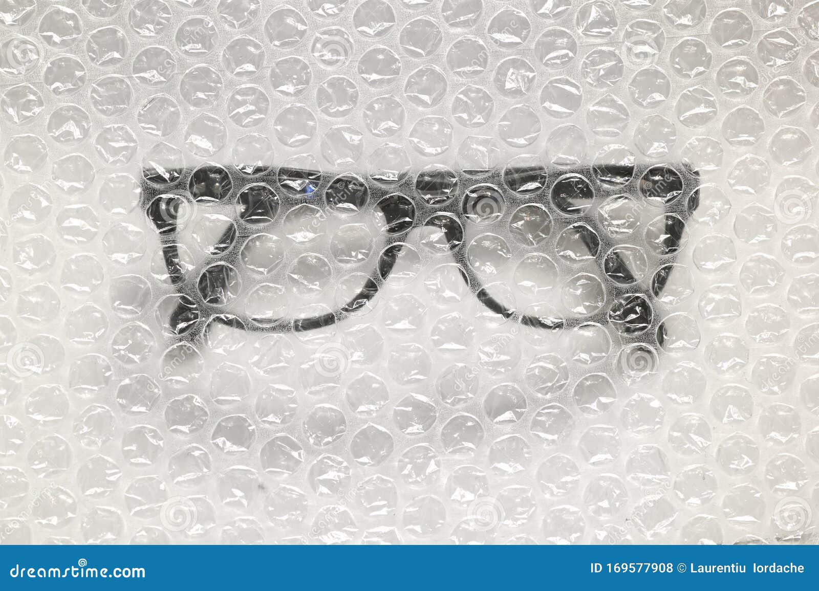 Bubble Wrap and Glasses stock photo. Image of delivery - 169577908