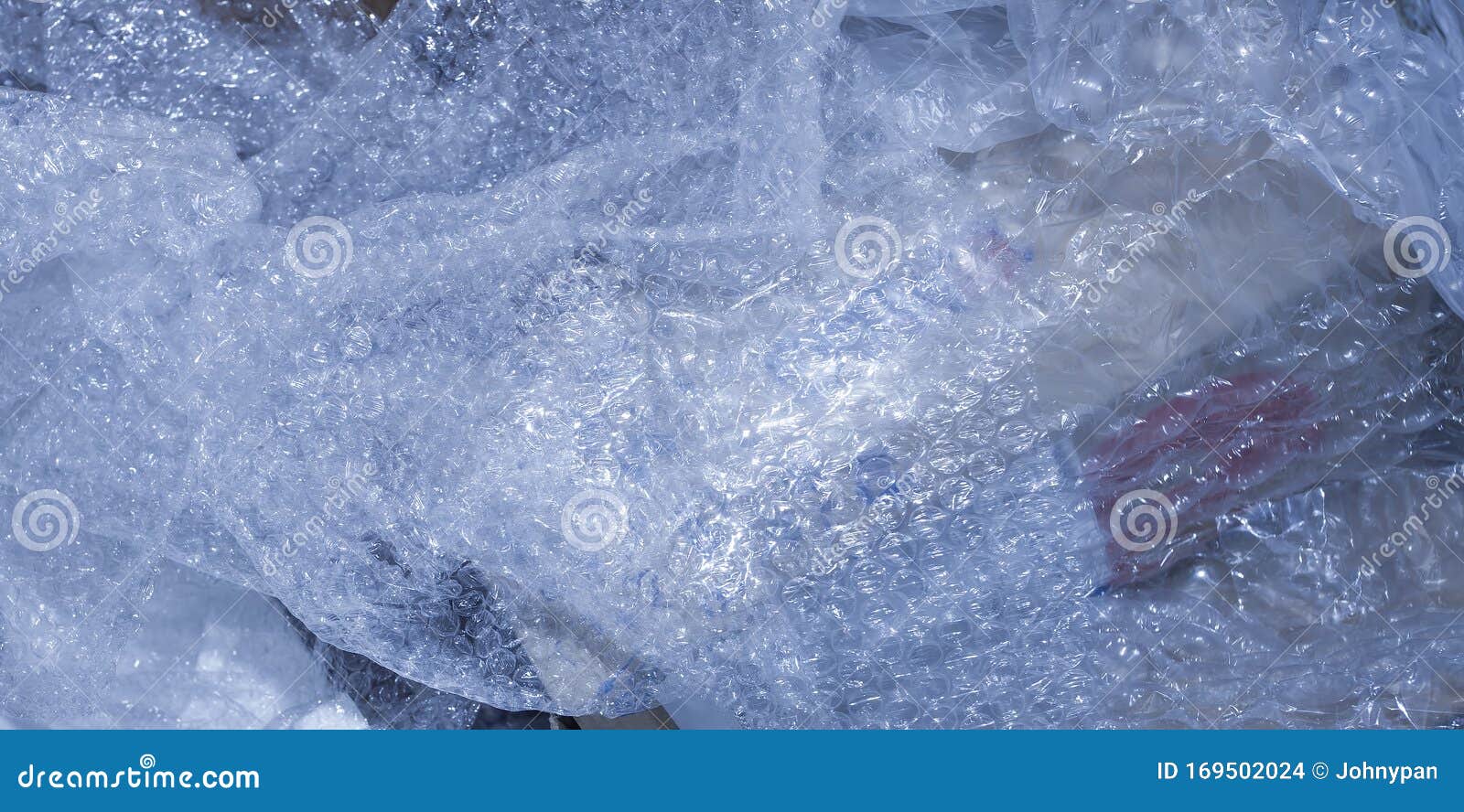 Bubble Wrap for Plastic Packaging. Stock Photo Image of texture