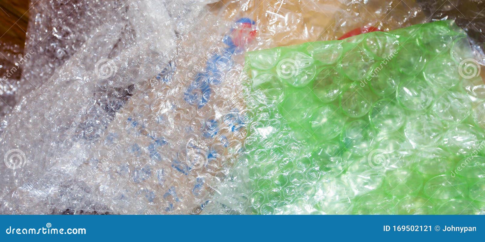 Bubble Wrap for Plastic Packaging. Stock Image Image of protection