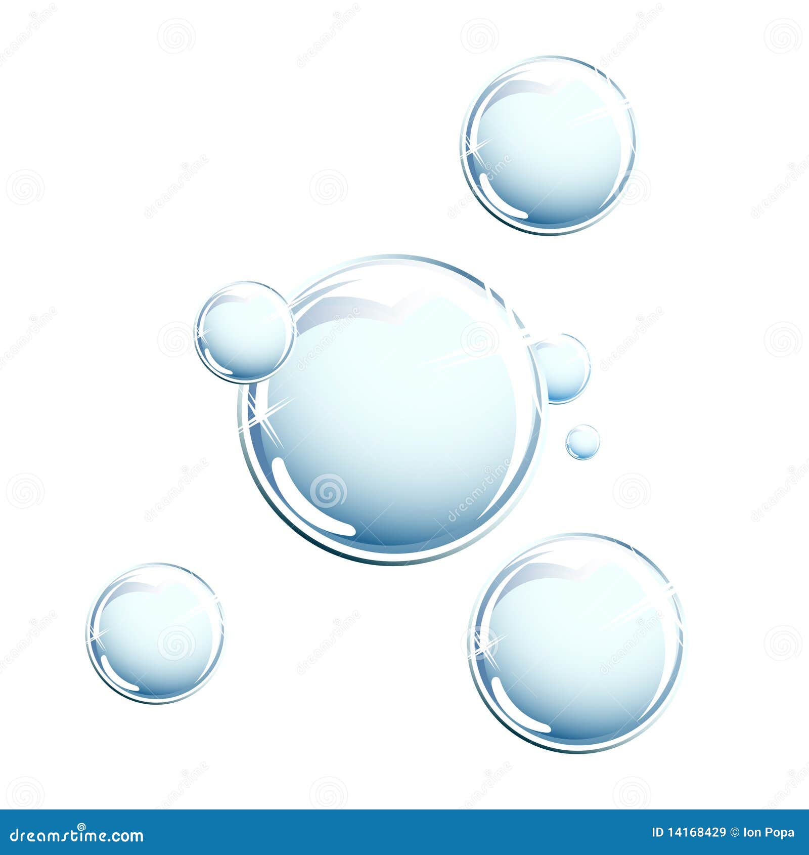 Bubbles stock vector. Illustration of aqua, ball, circle 14168429
