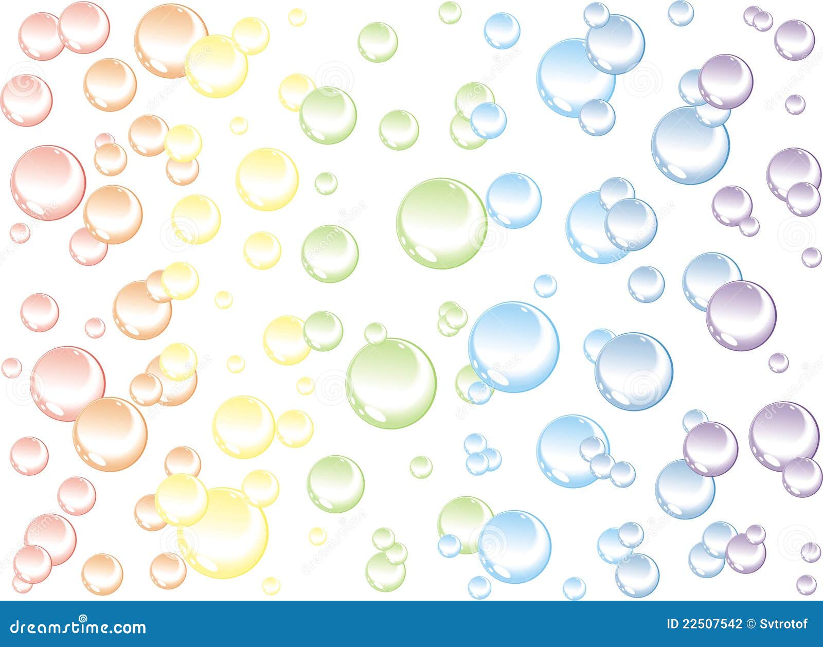 Bubbles background stock vector. Illustration of shining - 22507542