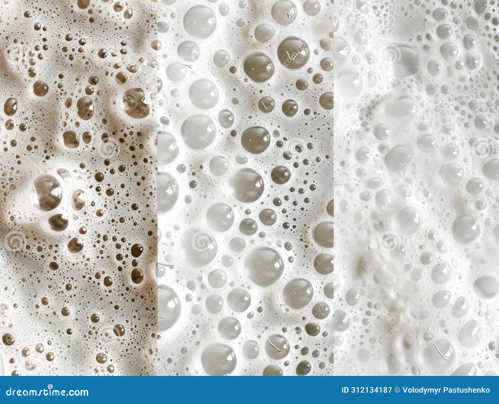 Bubbles and Foaming Agents in Dishwashing Liquid Stock Image Image of