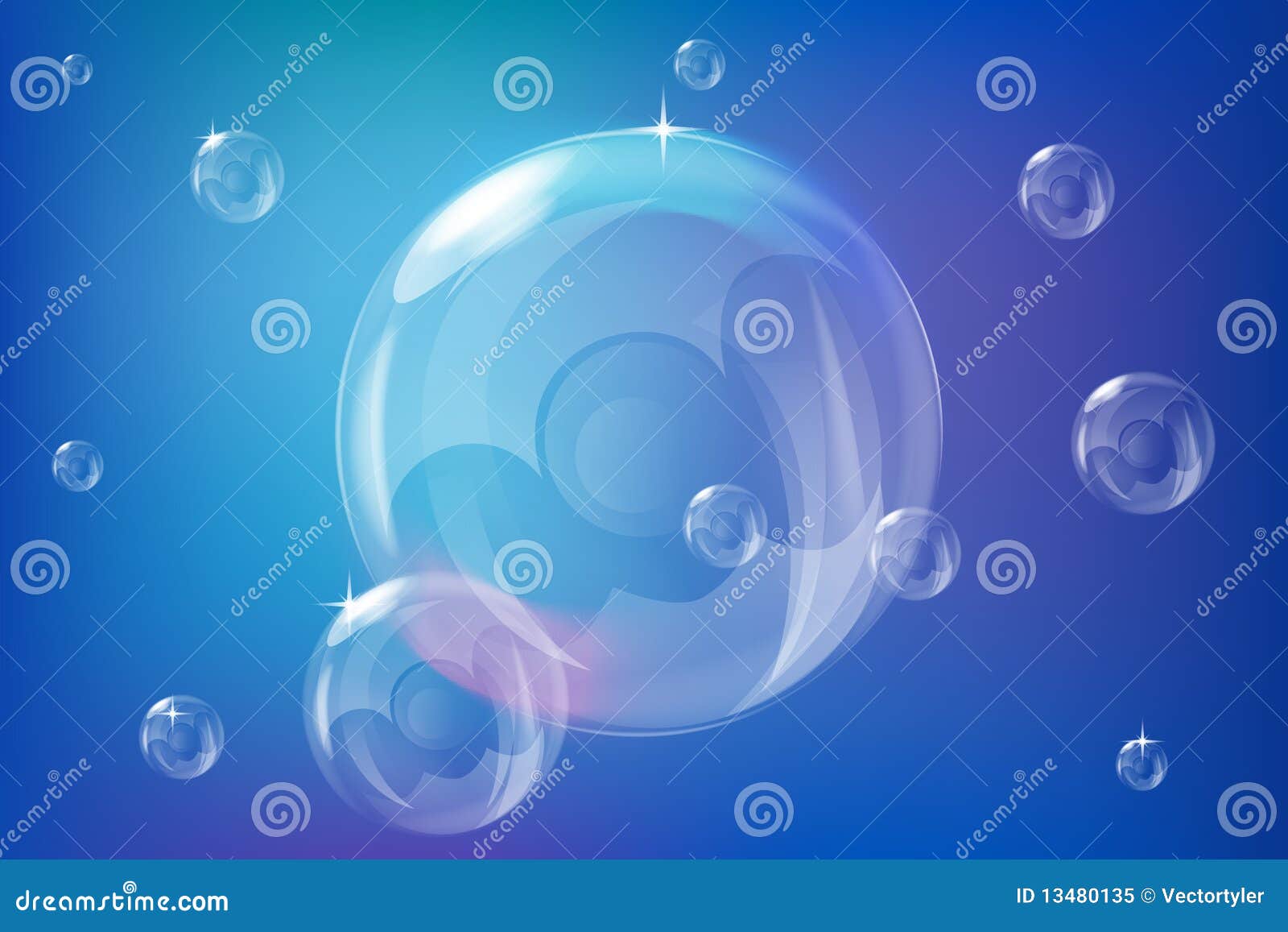Bubbles Illustration stock illustration. Illustration of wallpaper