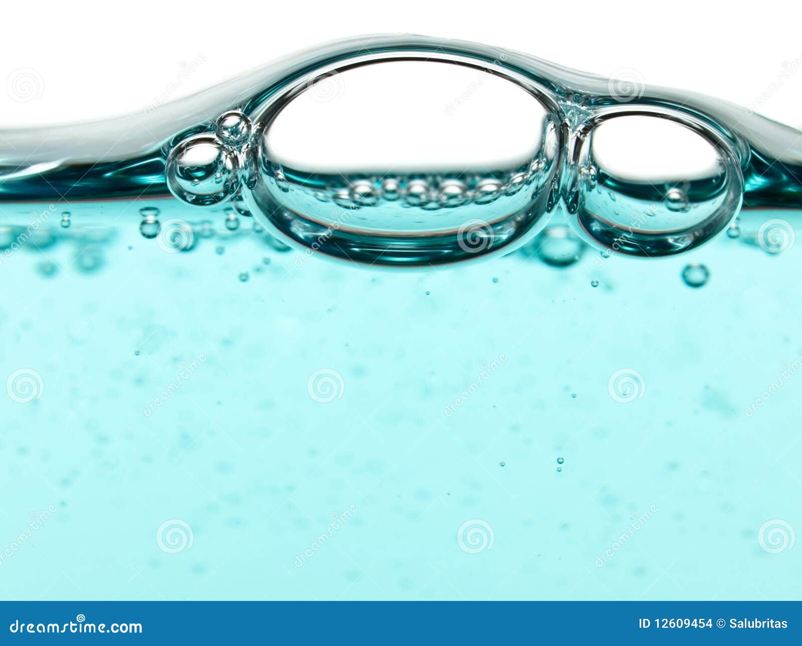 Bubbles in Turquoise Liquid Soap Stock Photo - Image of soap, cyan ...