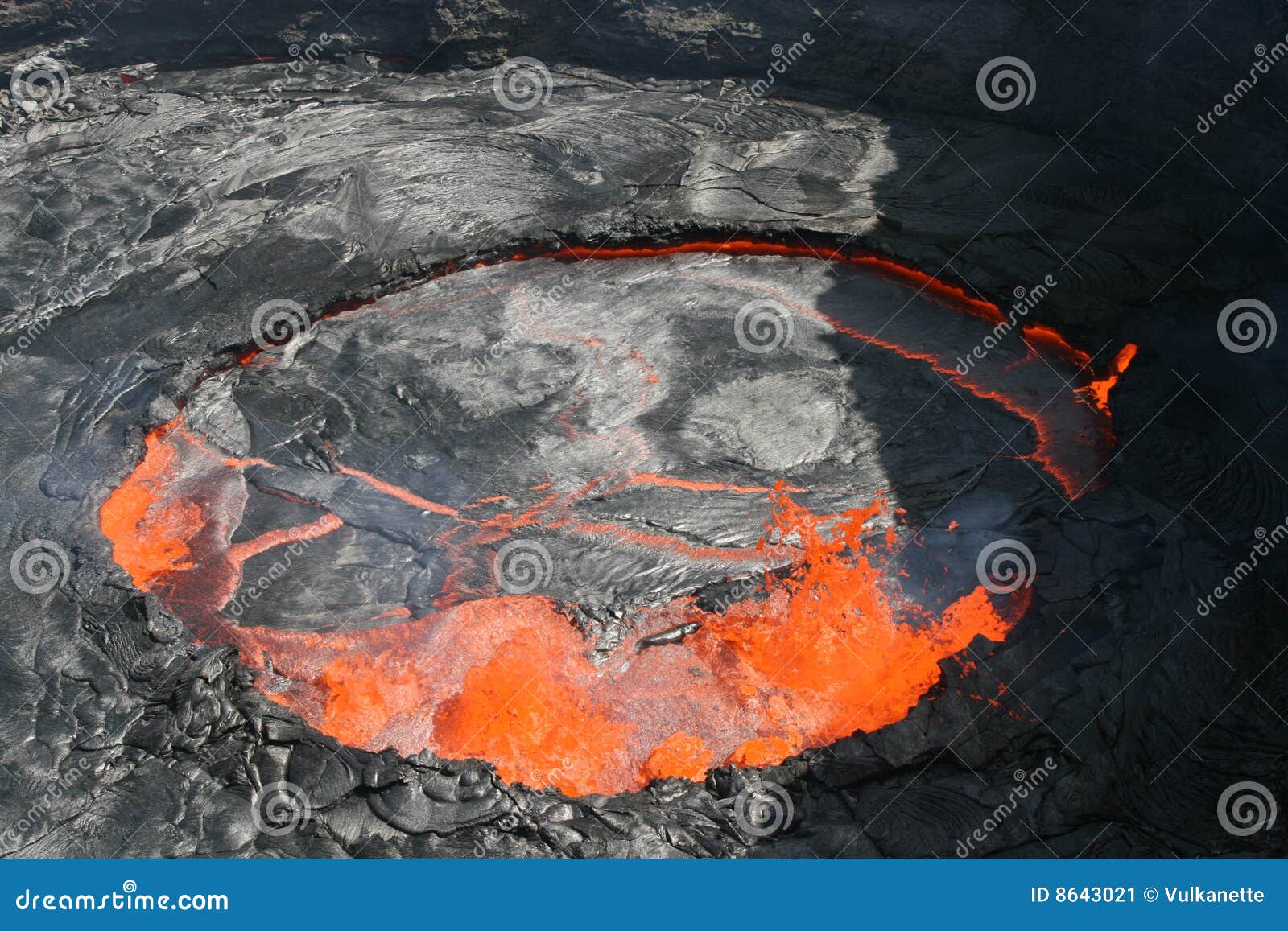 bubbling erta ale lava lake