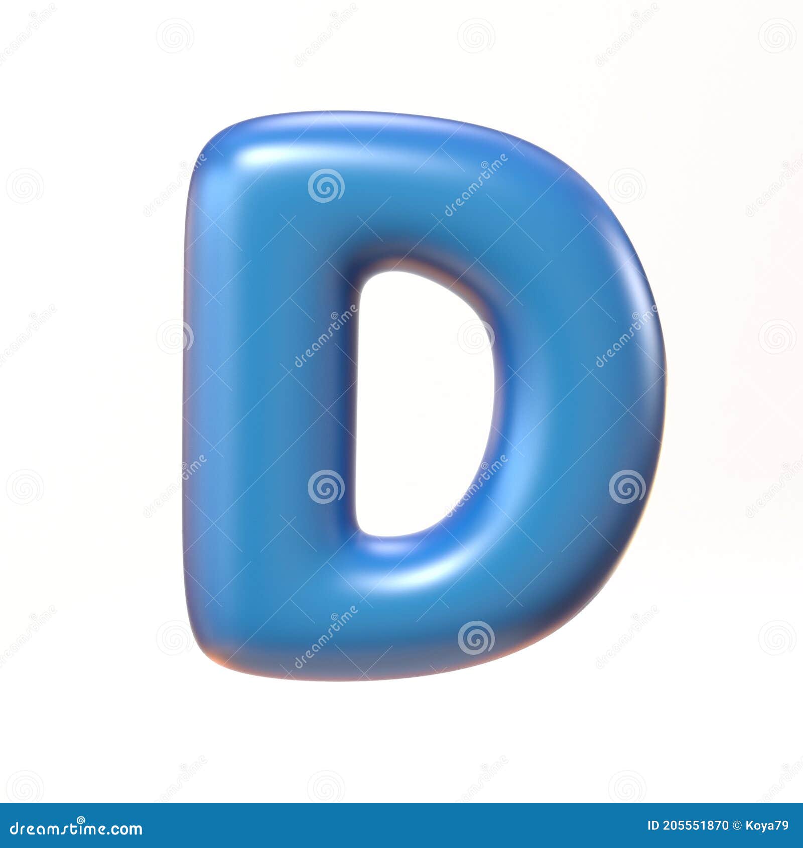 Bubbly 3d font letter D stock illustration. Illustration of festive ...