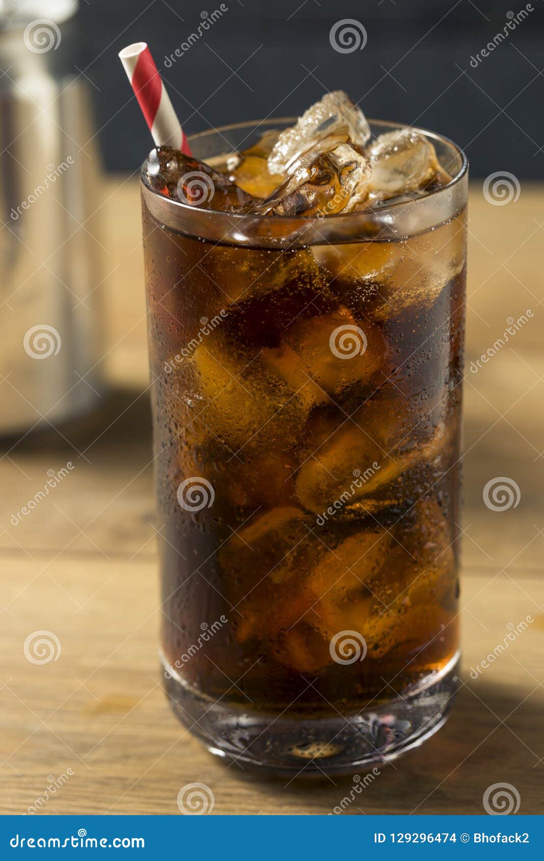 Bubbly Refreshing Dark Soda Stock Photo Image of brown, cool 129296474