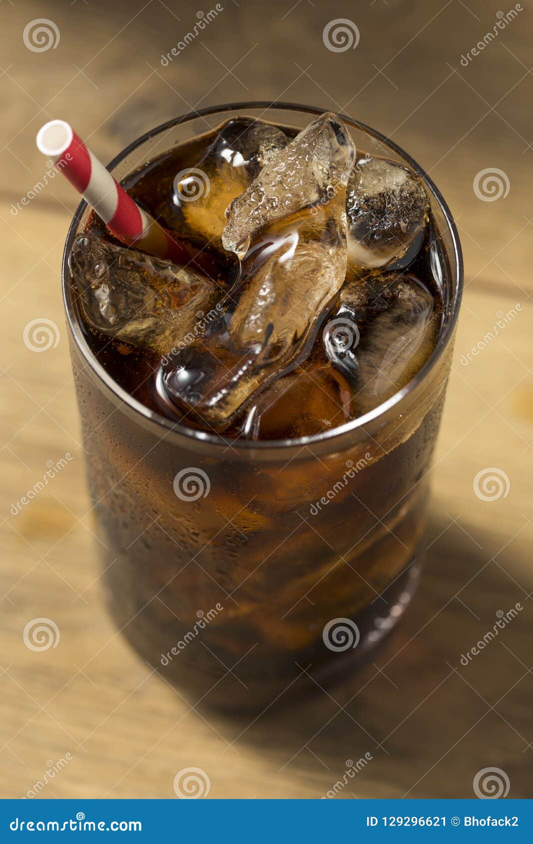 Bubbly Refreshing Dark Soda Stock Image Image of condensation, craft