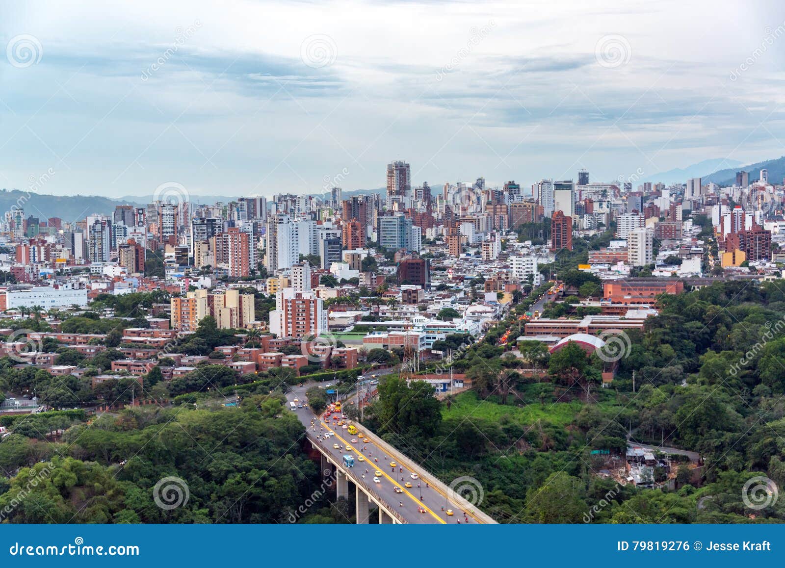 bucaramanga, santander cityscape