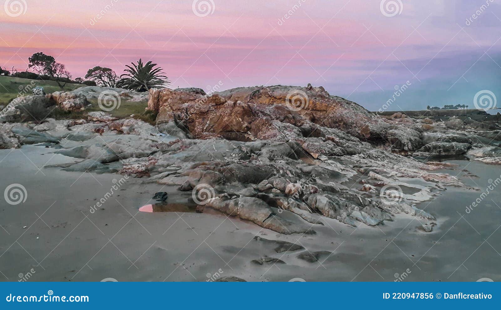 buceo beach landscape, montevideo uruguay