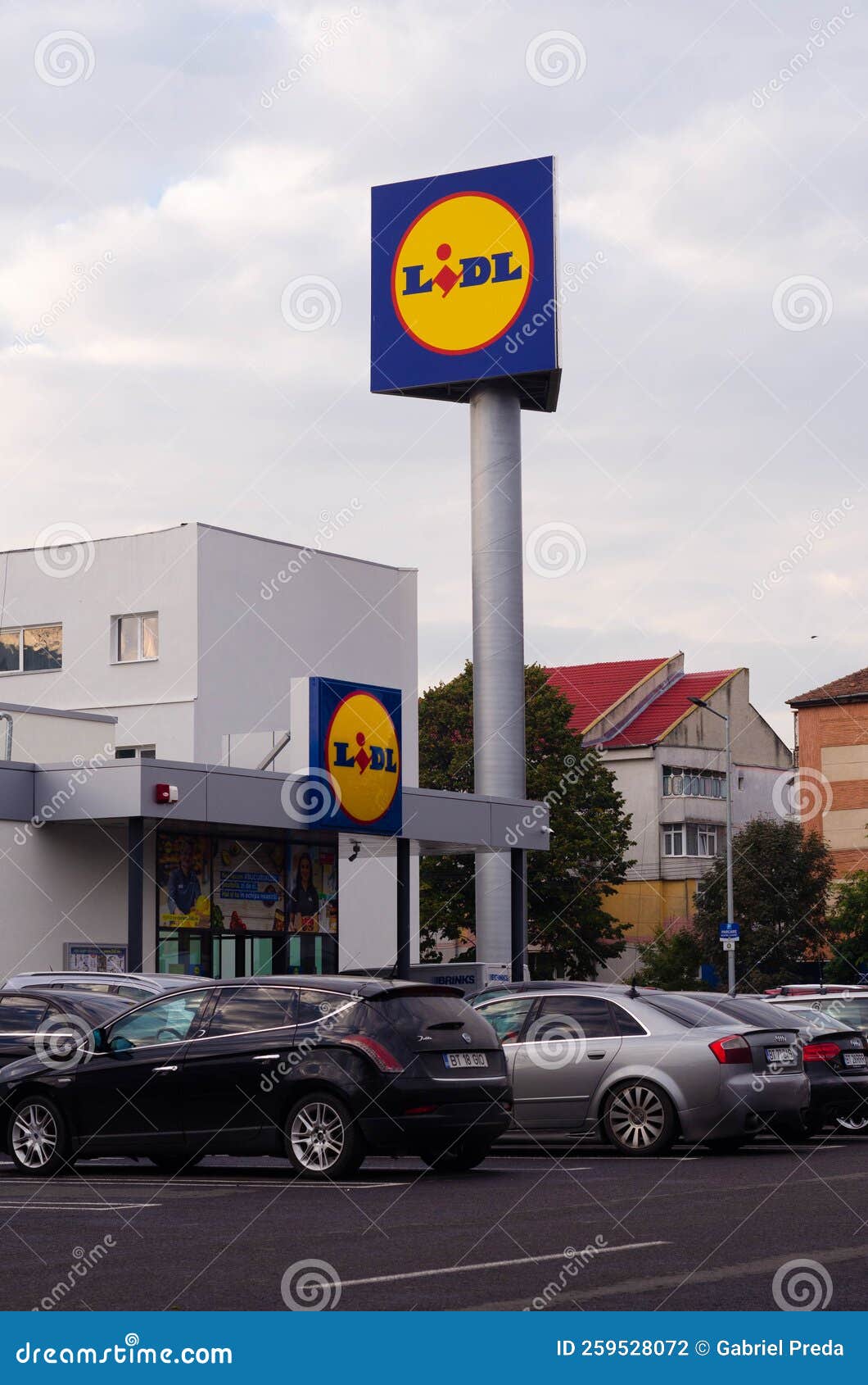 Logo of Lidl. Lidl is a German International Hypermarket Chain