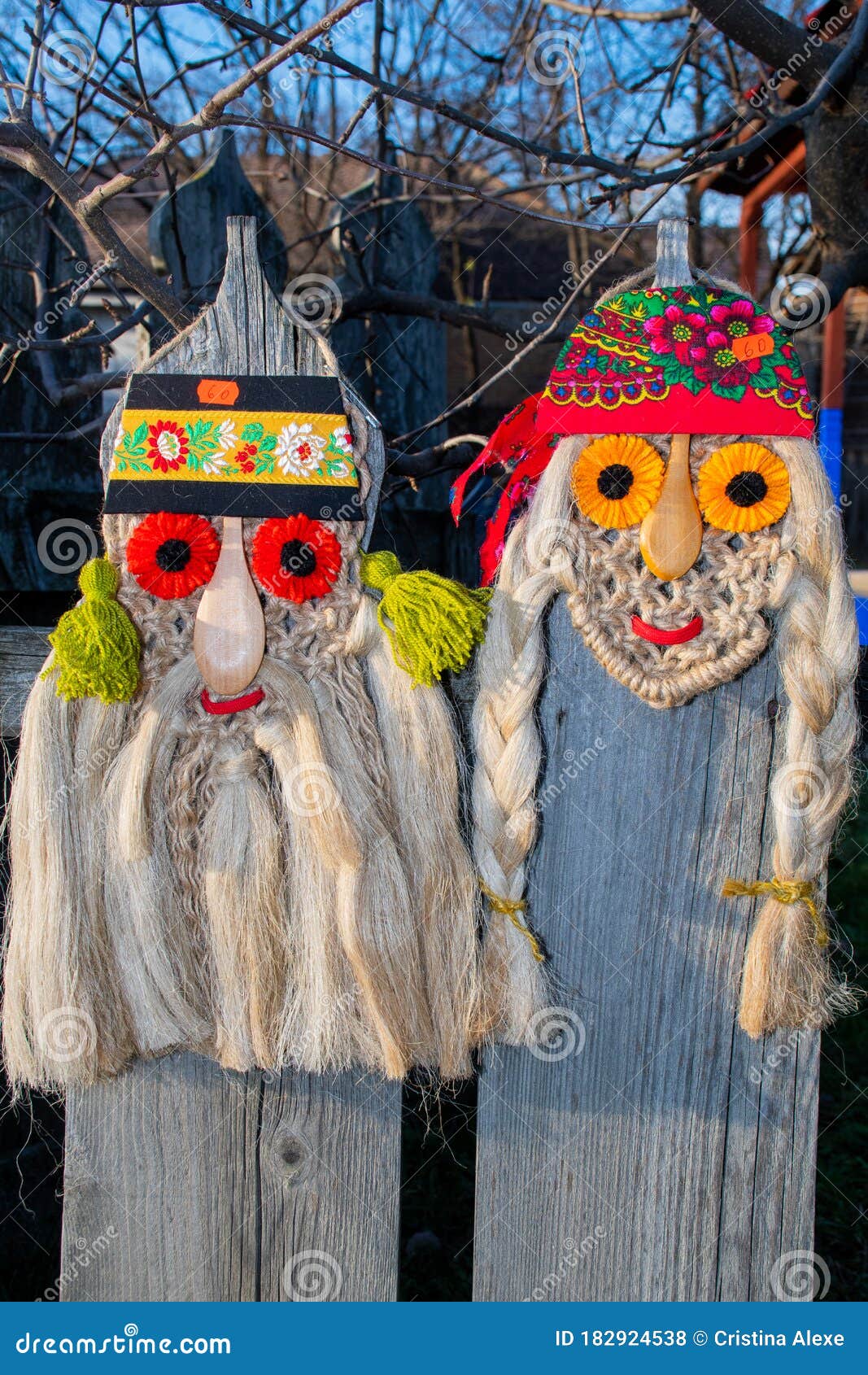 Bucharest, Romania, 25th of 2019: Traditional Romanian Folk Mask Made by Vranceni Craftsmen Editorial Stock Photo - Image of ancient, costume: 182924538