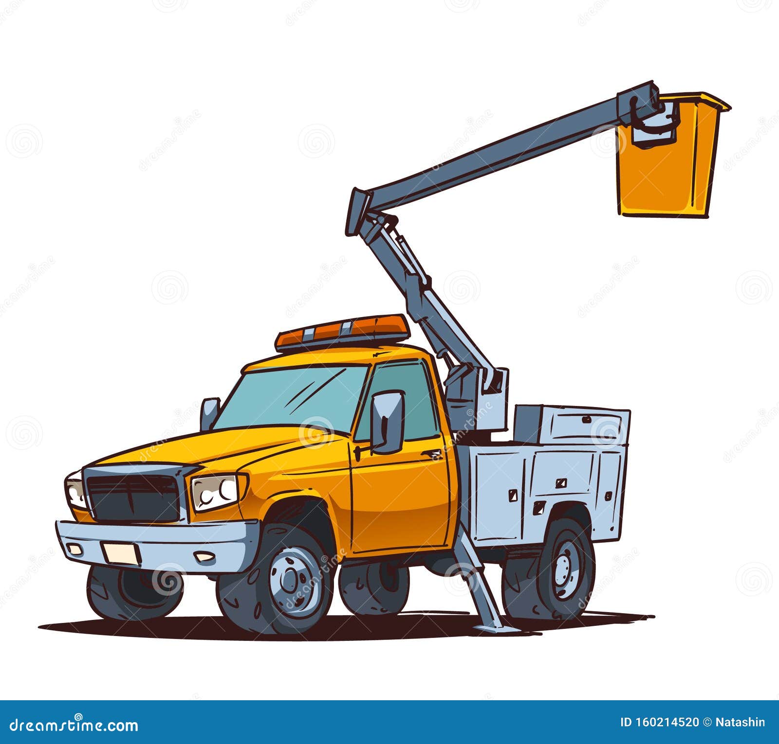 bucket boom truck