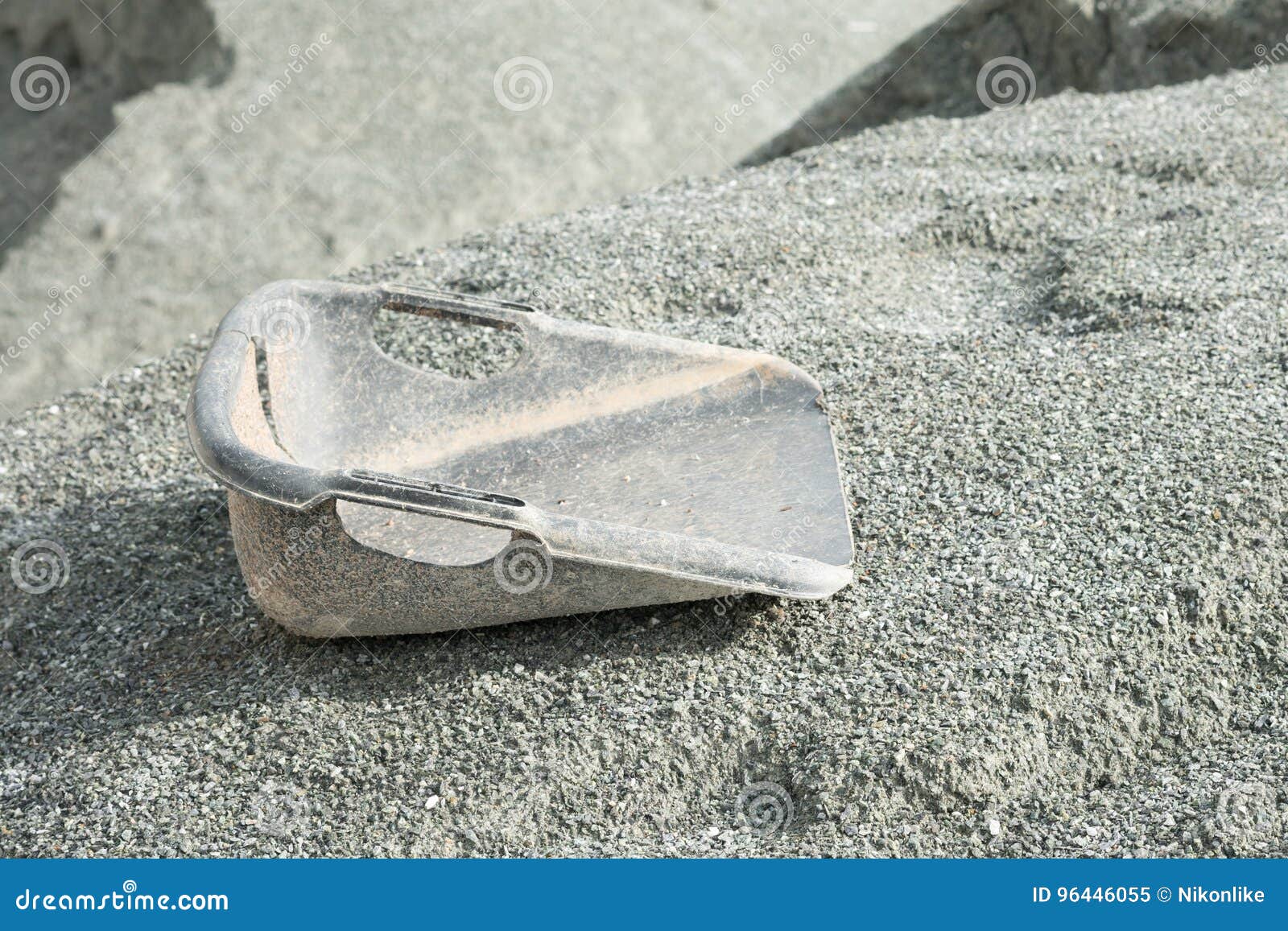 Bucket and gravel. stock image. Image of home, outdoor 96446055