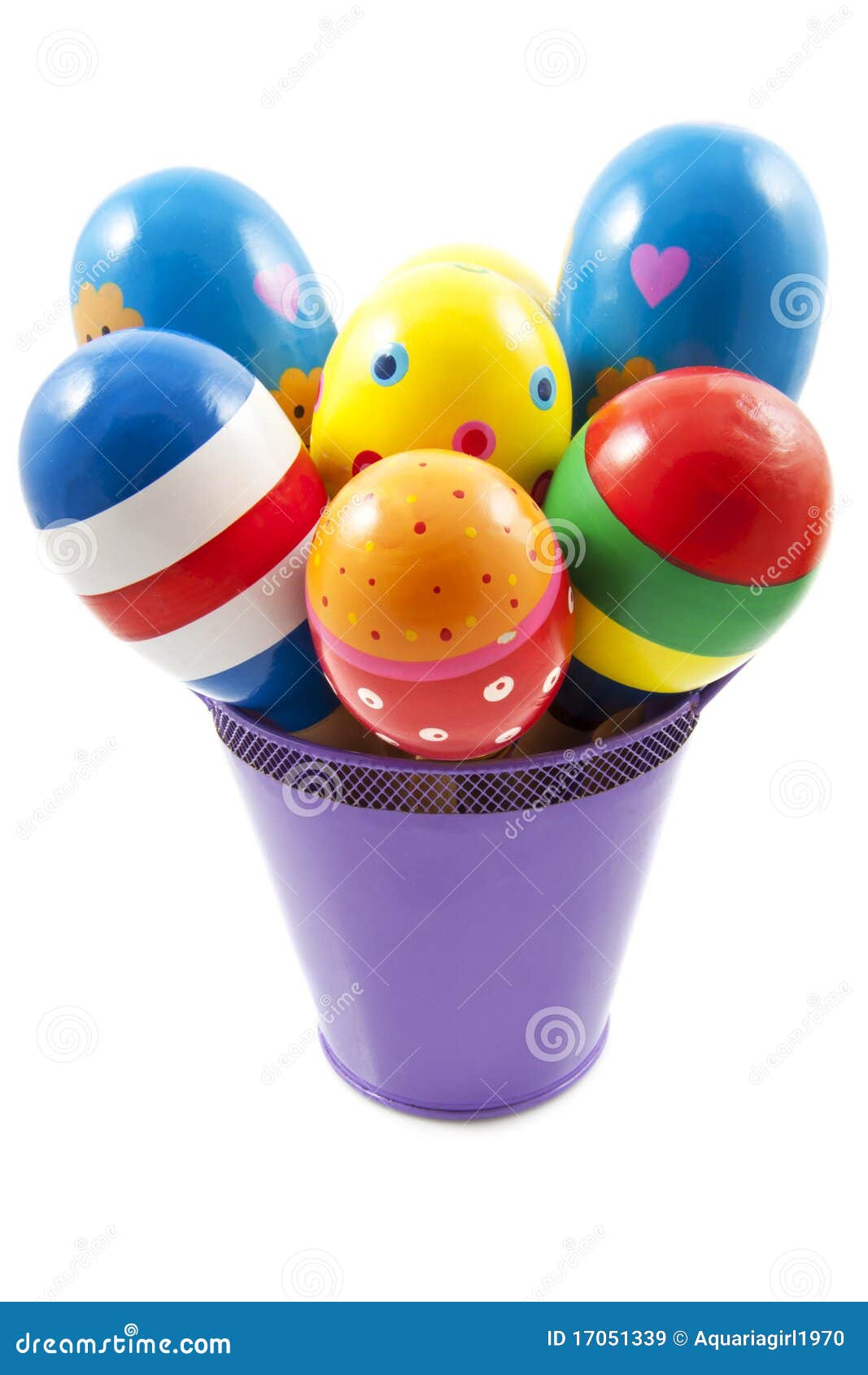 bucket with samba balls