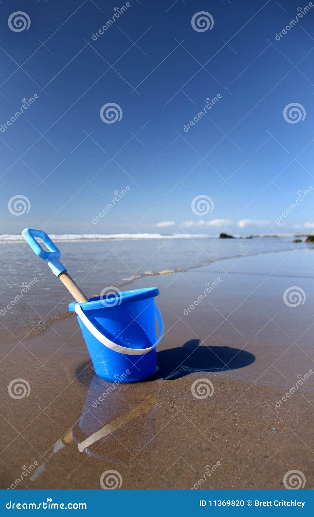 Bucket and spade stock photo. Image of holiday, sand 11369820