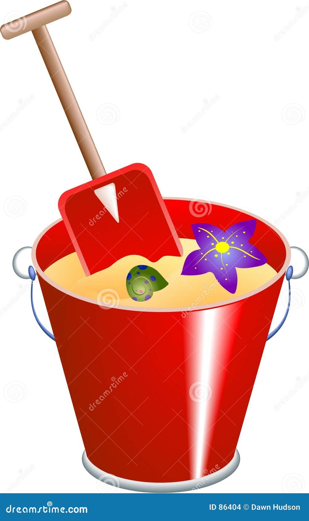 Bucket And Spade Stock Images  Image: 86404