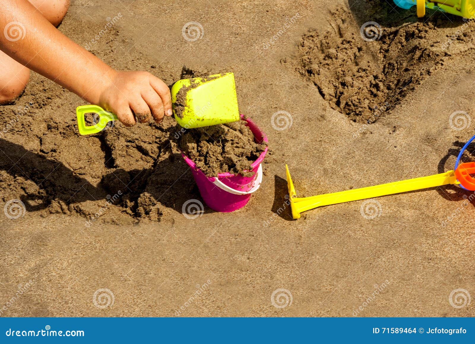Bucket and Spade for the Beach Stock Photo Image of resort, paradise