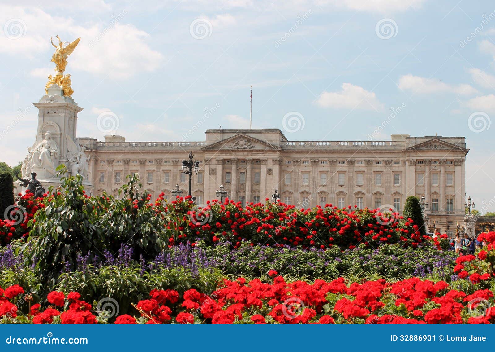 Buckingham Palace Londres De Reine D'Angleterre Image stock Image