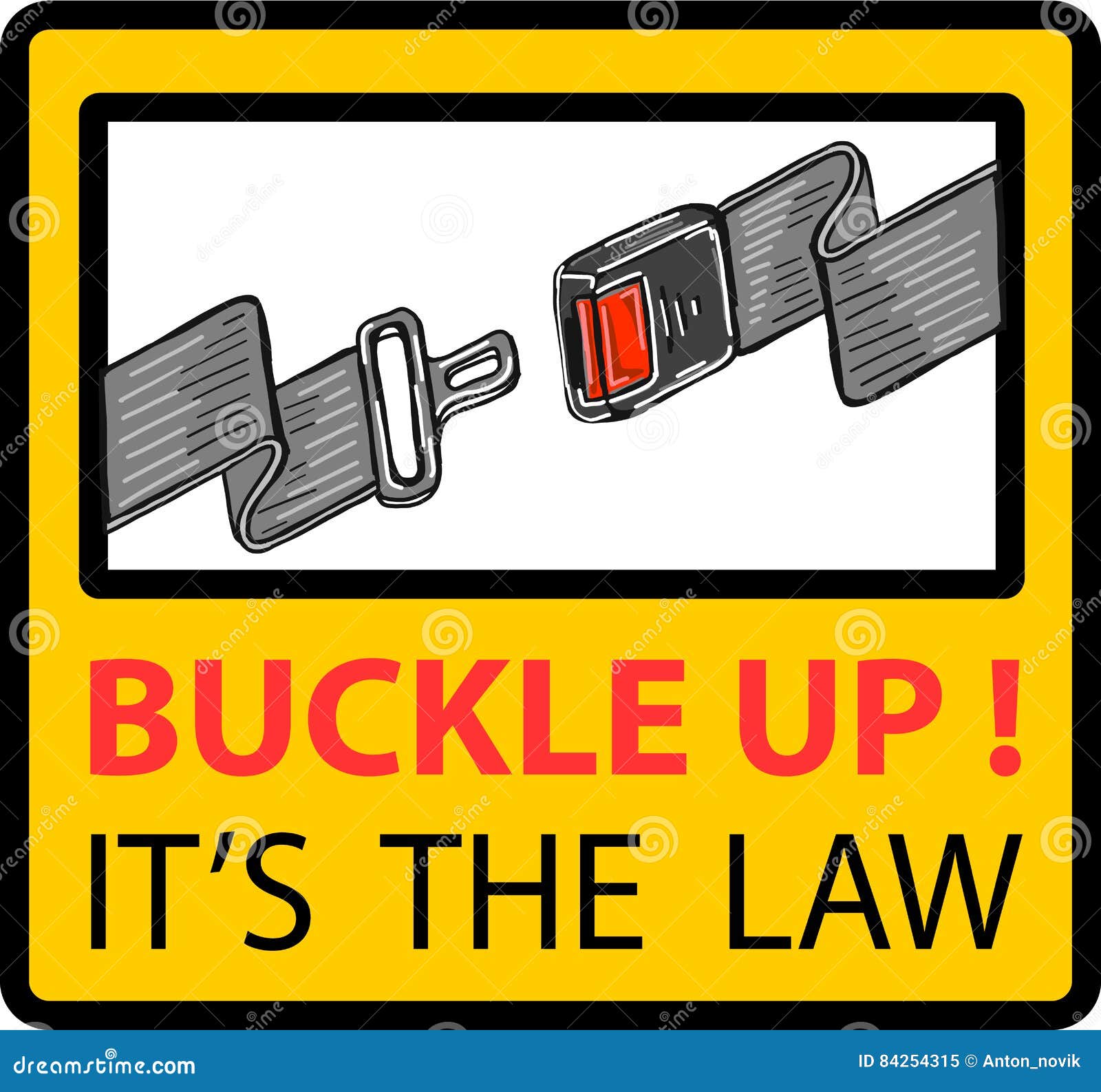 Buckle Up Stock Illustrations – 442 Buckle Up Stock Illustrations, Vectors  & Clipart - Dreamstime