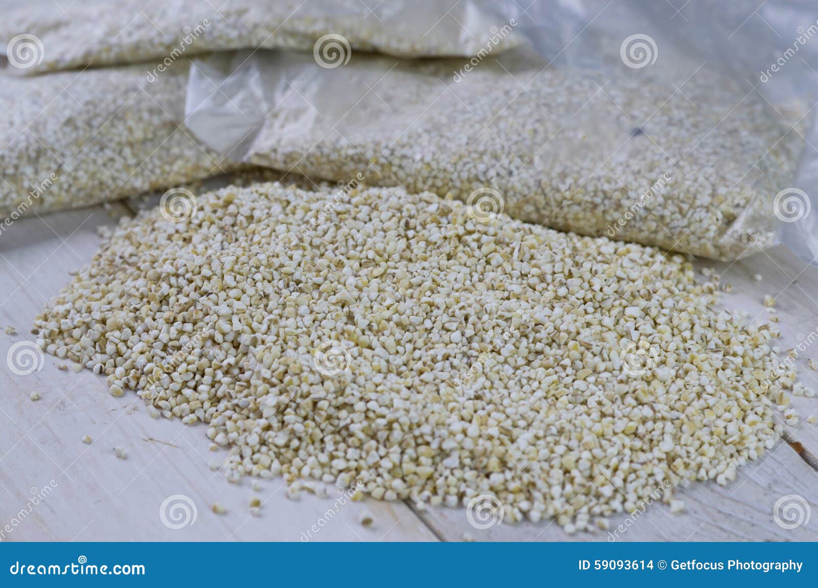 Buckwheat groats stock photo. Image of bulk, groats, millet 59093614