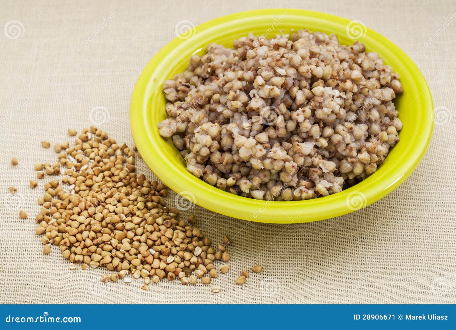 Buckwheat kasha cooked stock image. Image of grain, food 28906671
