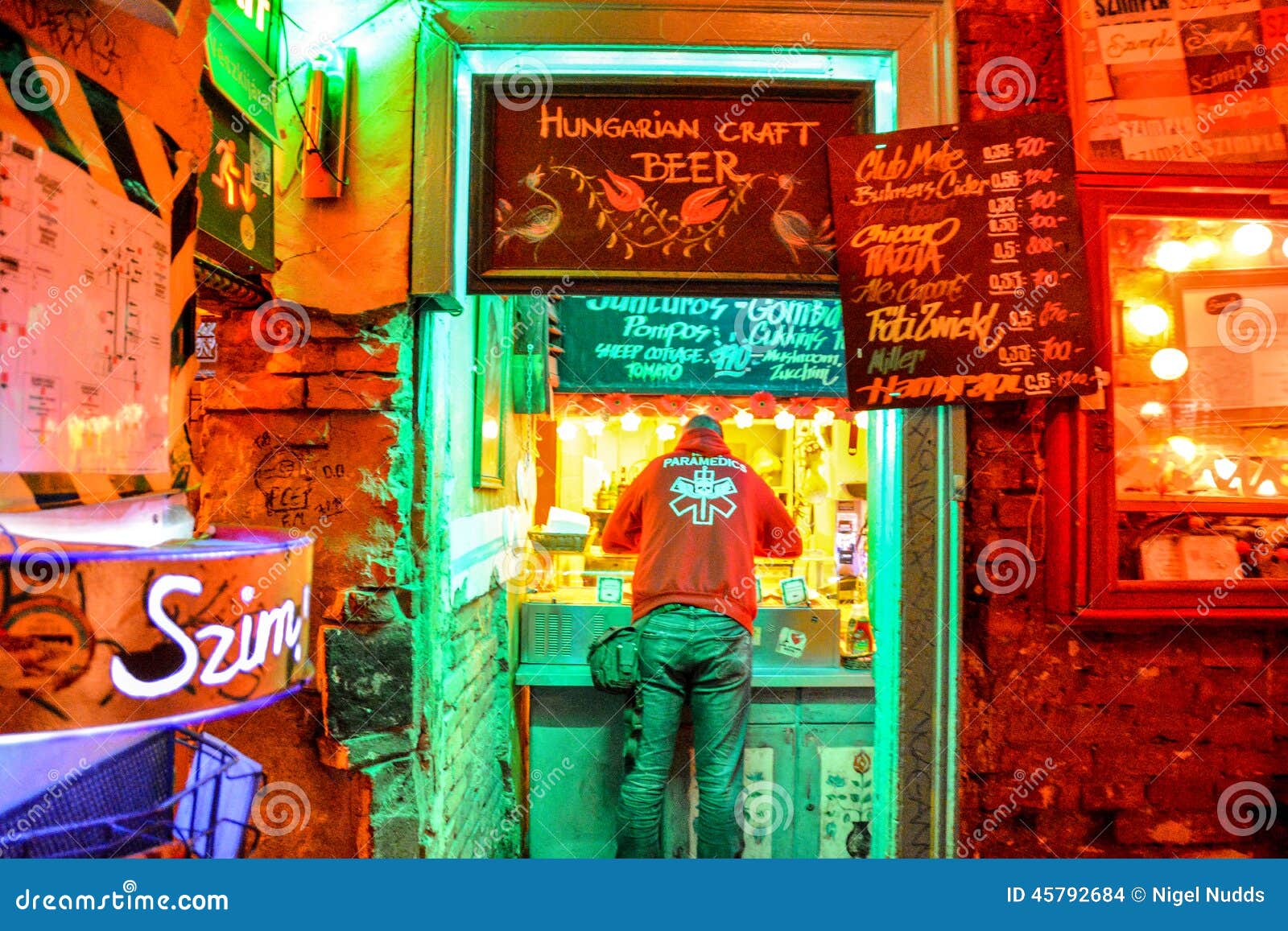 Budapest, Hungary (Szimpla Ruin Pub) Editorial Stock Image - Image of ...