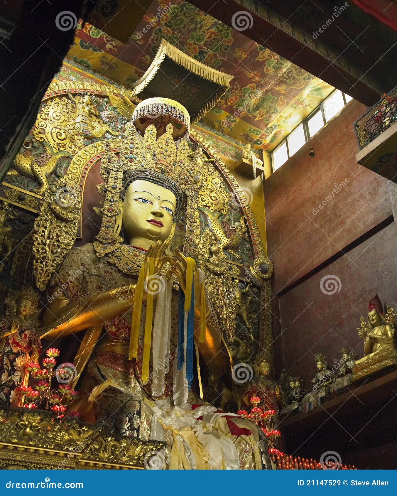 Buddha Boudhanath Monastery Nepal Stock Image Image of buddha