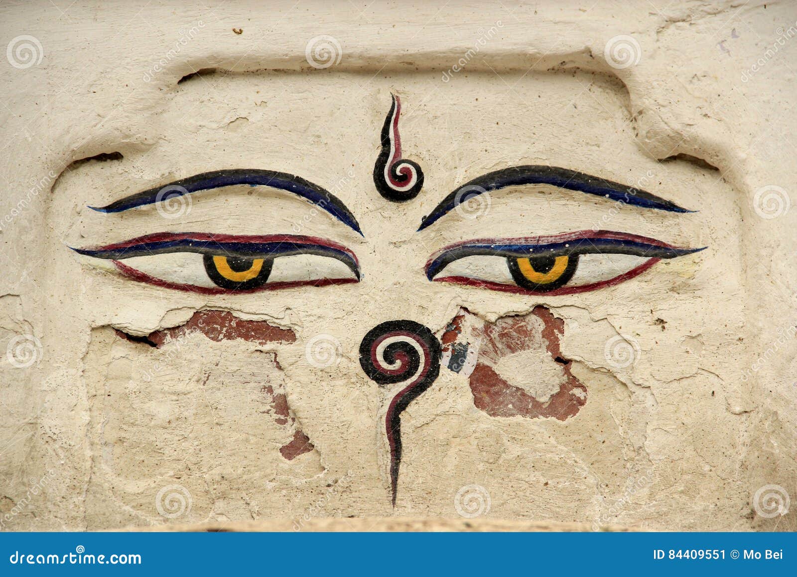 Buddha eyes stock image. Image of traditions, nirvana 84409551