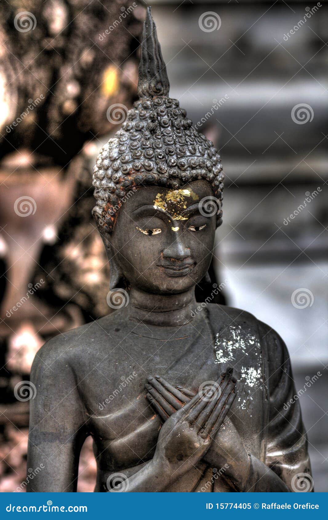Buddha idol stock image. Image of statues, asia, spirituality 15774405