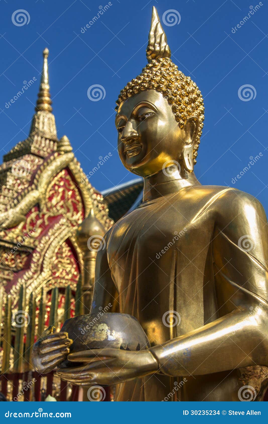 doi suthep buddhist temple - chiang mai - thailand