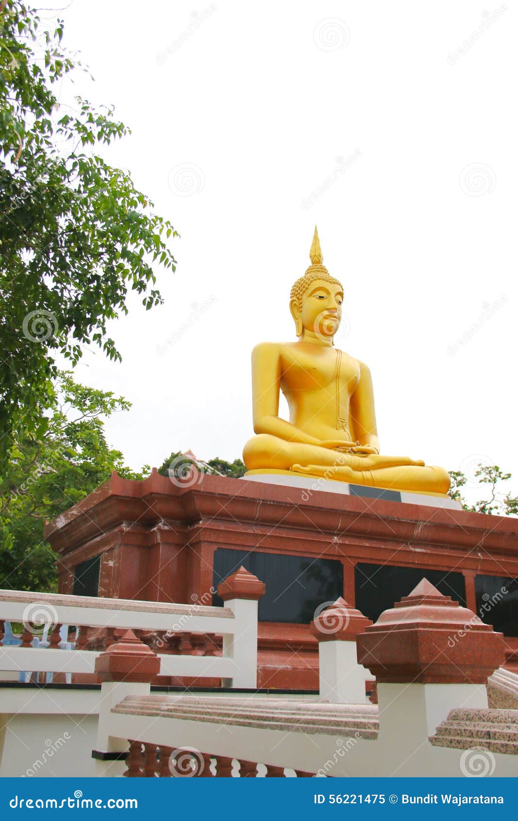 Buddha Statue on the Base As Vertical Stock Image Image of buddhism, religion 56221475