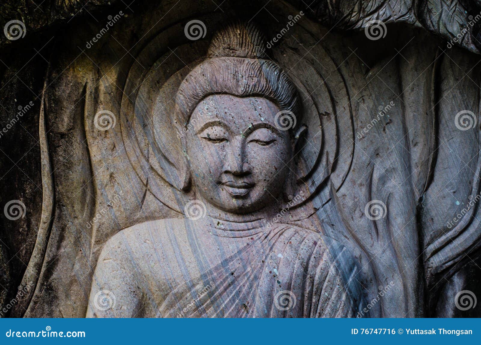 Buddha Statue Stone Carving. Stock Photo Image of carving, statue