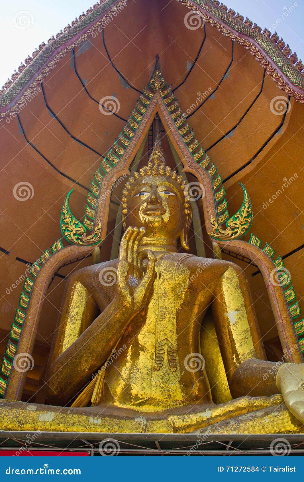 Buddha Statue on Top of a Mountain Stock Photo Image of asia, antique