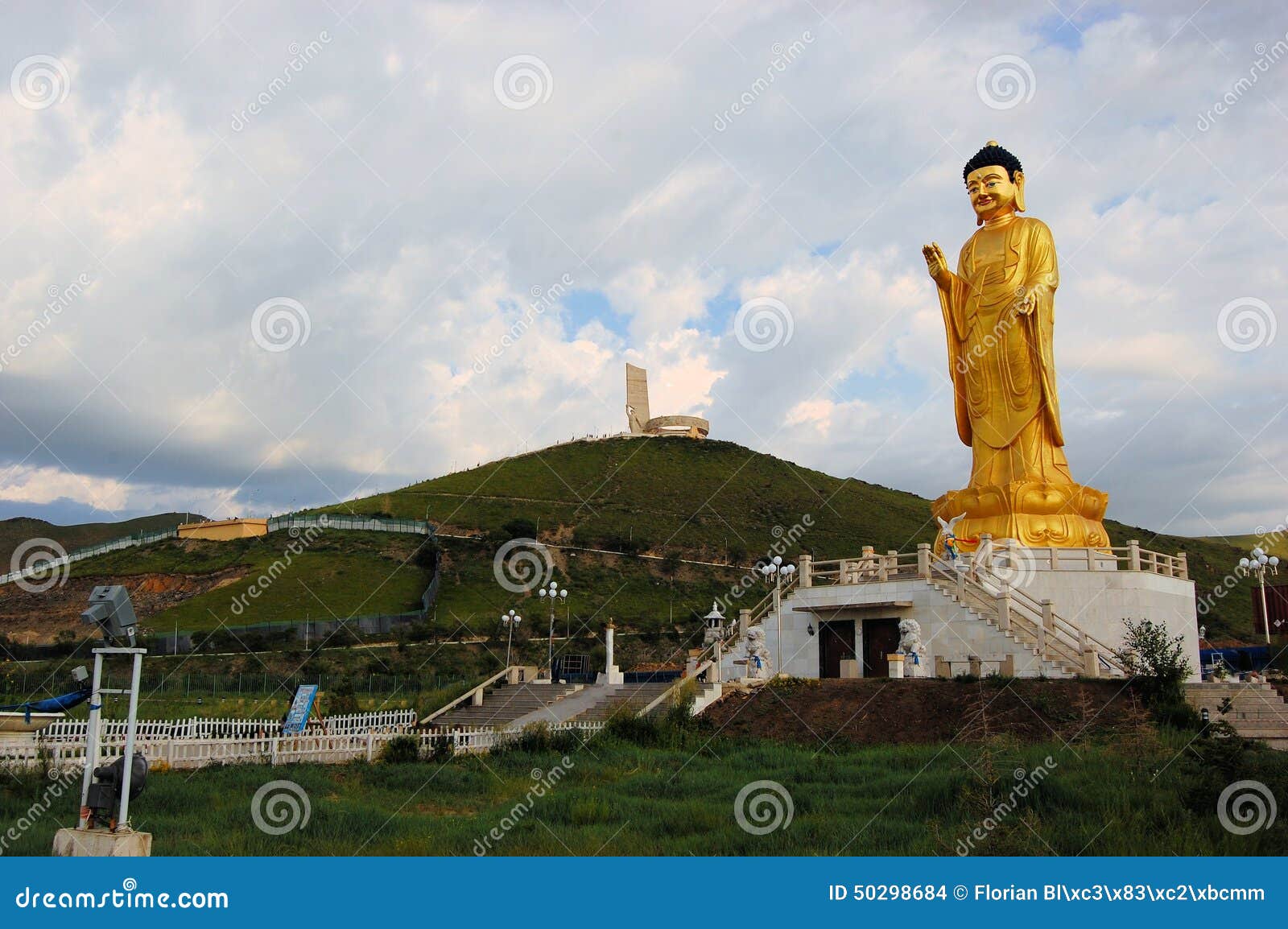 buddha statue in ulan bator . mongolia